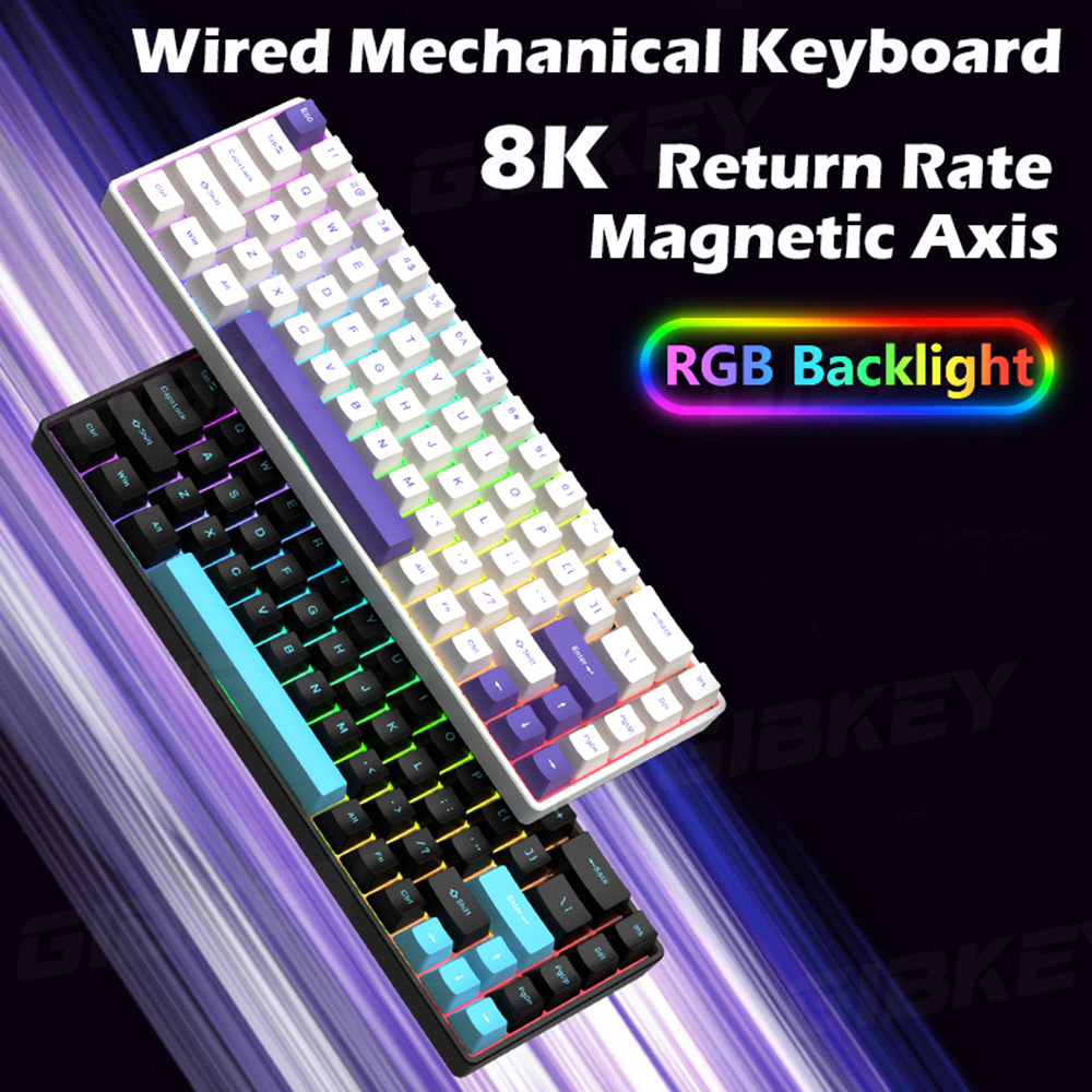 Gaming Keyboard Bundle - RGB Magnetic Axis Mechanical Keyboard 8K