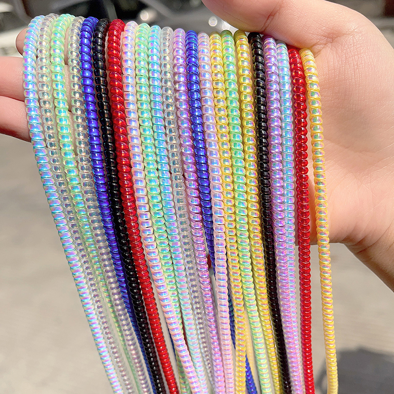 Coiled Usb Cable - 1.4M TPU Spiral USB Charging Cable