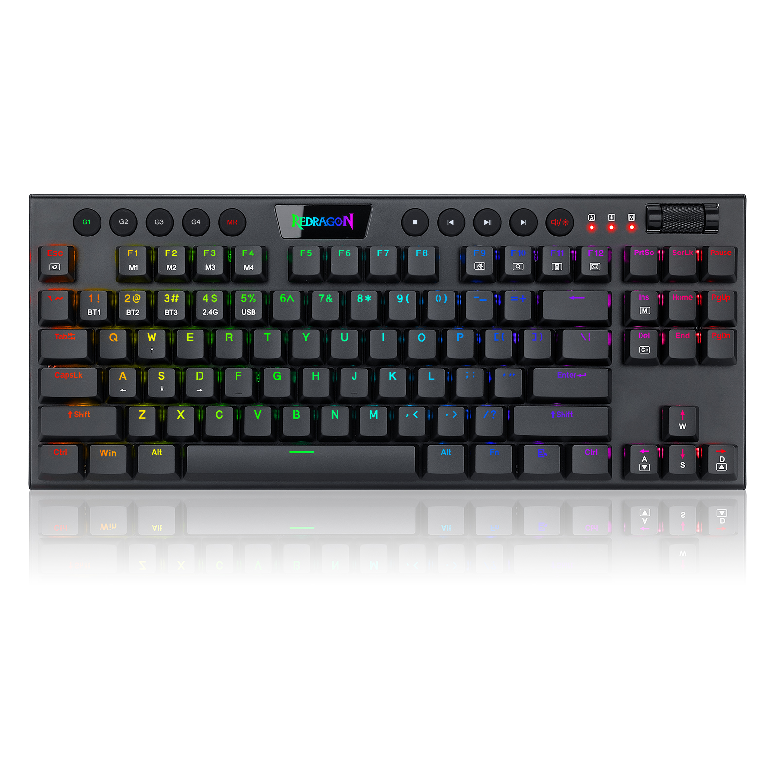 Keyboard Gaming Blue Switch - Redragon Latest Model K621-RGB Horus 5.0