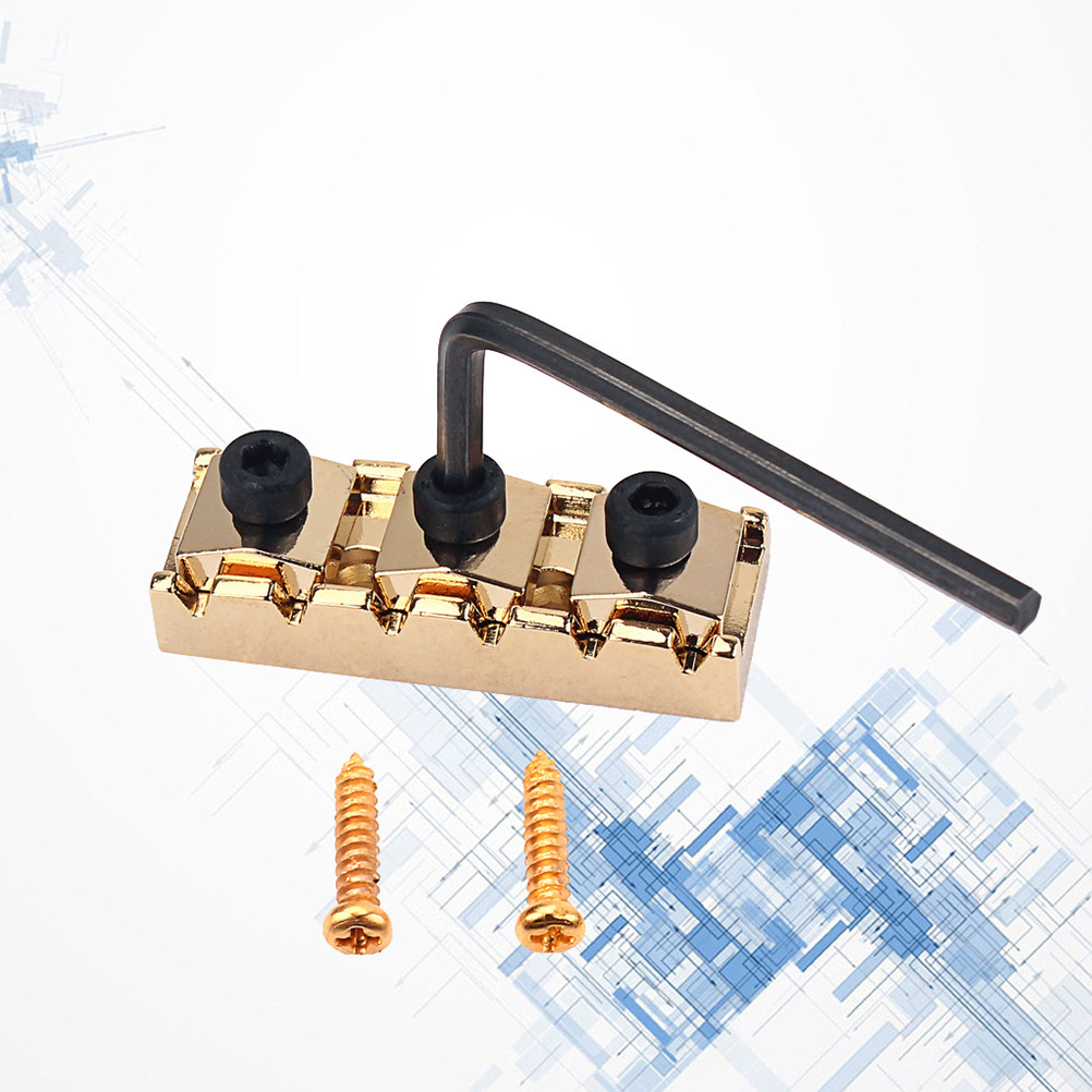 Stabilizer Screw In - 42Mm Gold Plated Guitar Locking Nut