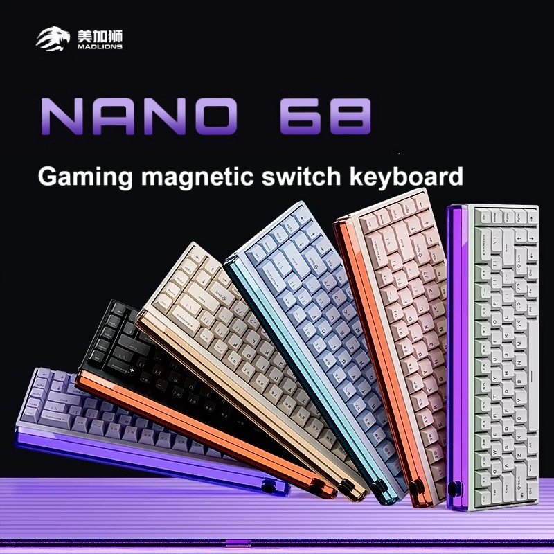 Gaming Keyboard Bundle - Madlions NANO 68/68 PRO Magnetic Axis