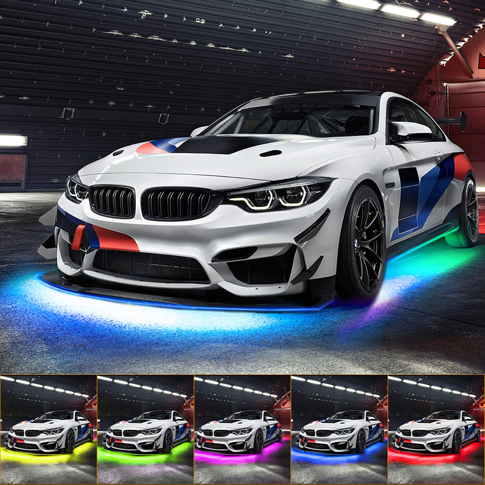 Neon LED RGB Car Underglow Bot - Rgb Underglow Strip のレビューと価格