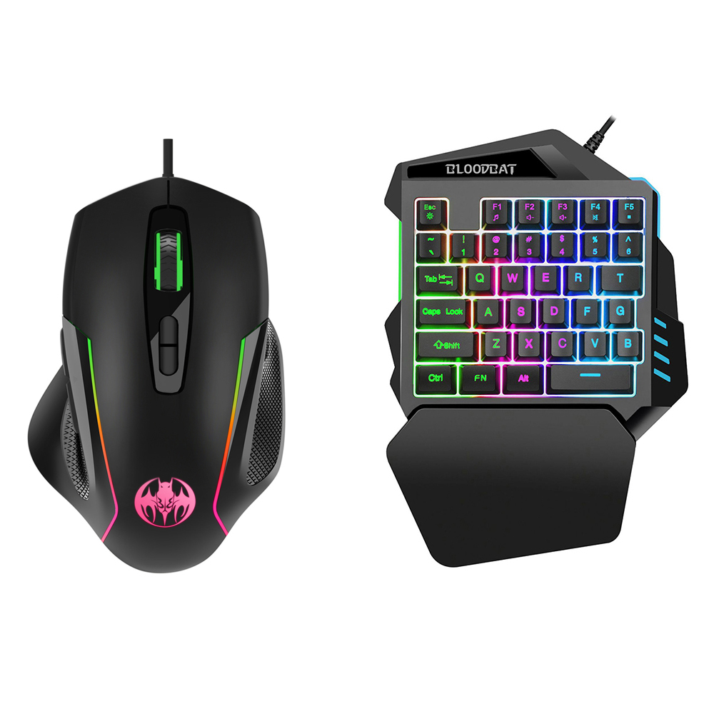 One-Handed RGB Gaming Keyboard - Gaming Keyboard And Mouse For Xbox のレビューと価格