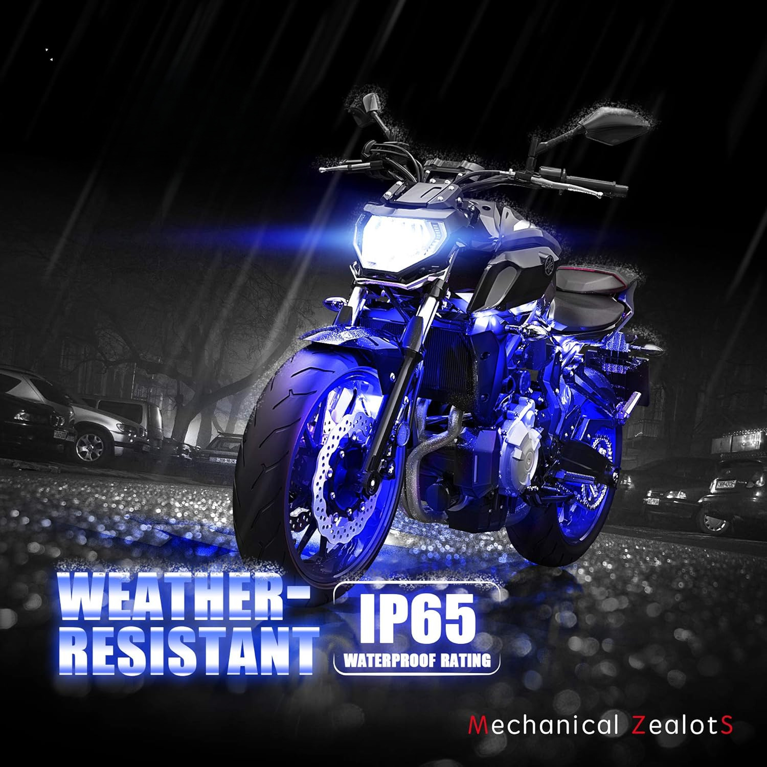 8Pcs Motorcycle LED Light Kit, - Rgb Underglow Strip のレビューと価格