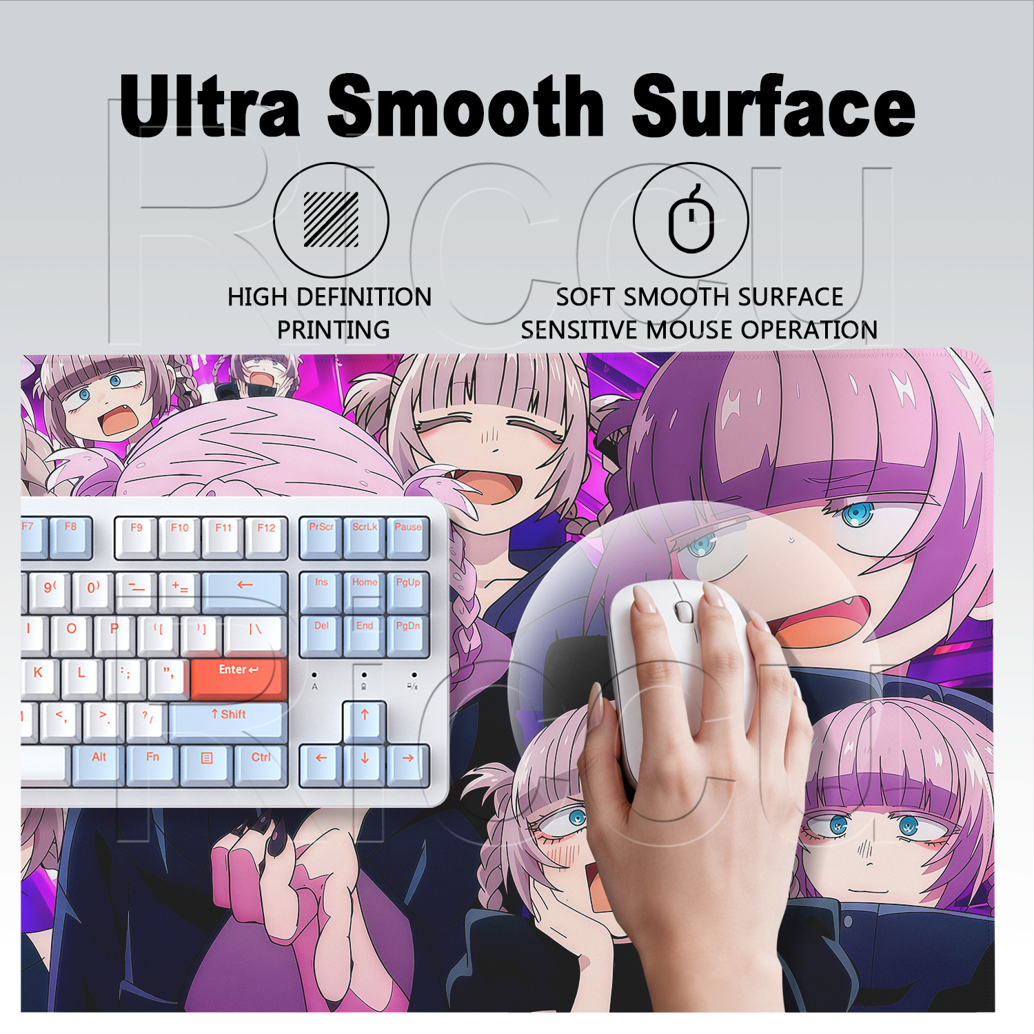 Hot Anime Call of The Night Mo - Gaming Keyboard Typewriter のレビューと価格