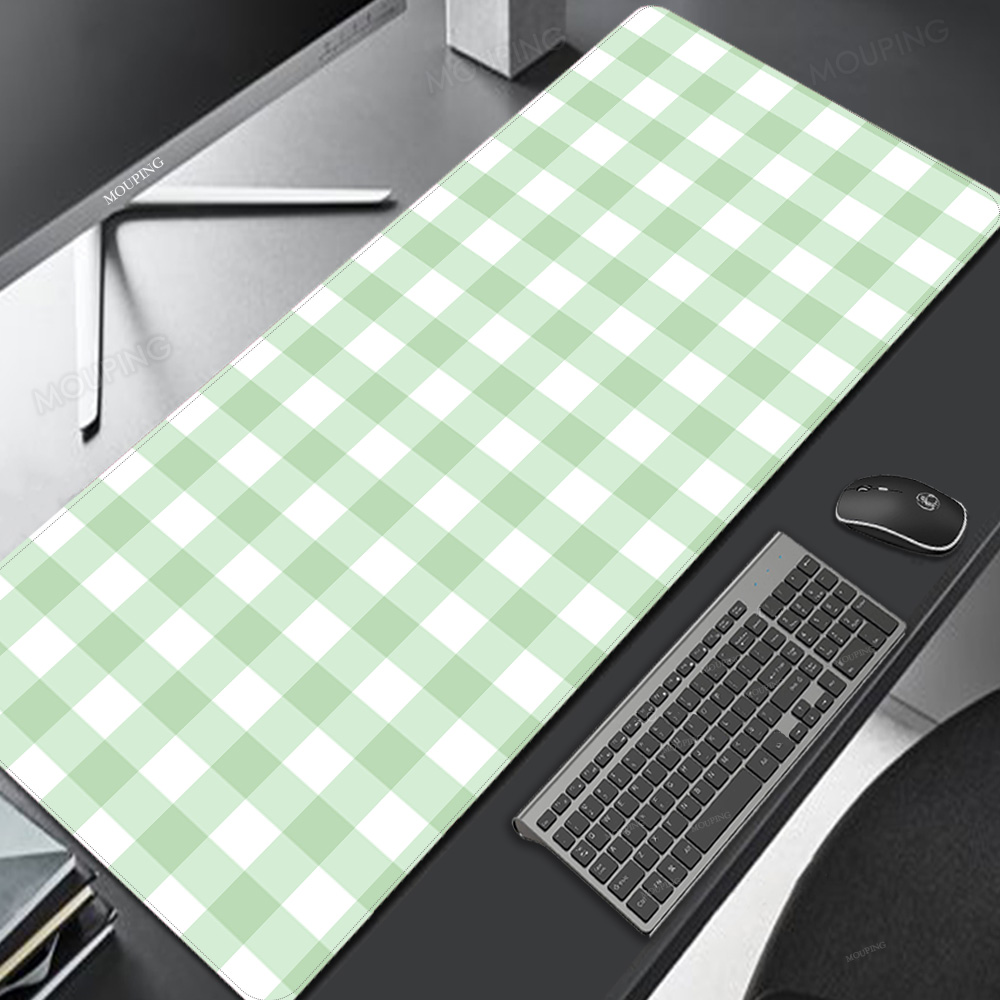 Pink Lattice Mouse Pad Kawaii  - Gaming Keyboard And Mouse Combo のレビューと価格