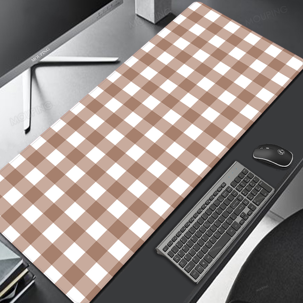 Pink Lattice Mouse Pad Kawaii  - Gaming Keyboard And Mouse Combo のレビューと価格