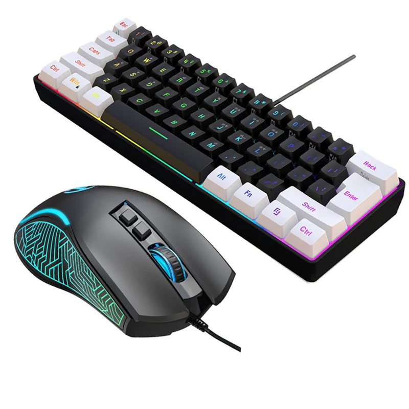 Keyboard and Mouse 60% Compute - Gaming Keyboard And Mouse Combo のレビューと価格