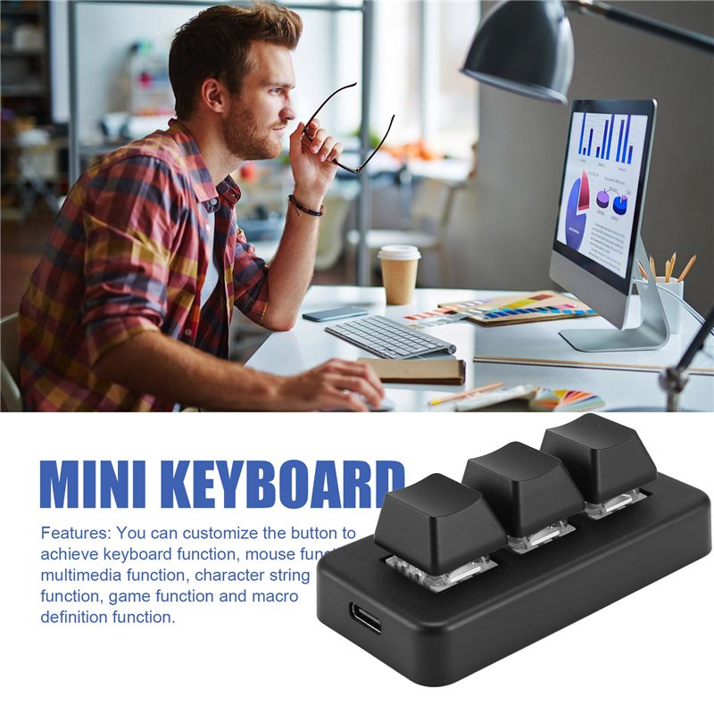 MK321 Progammable Macro Mini K - Gaming Keyboard Mini のレビューと価格