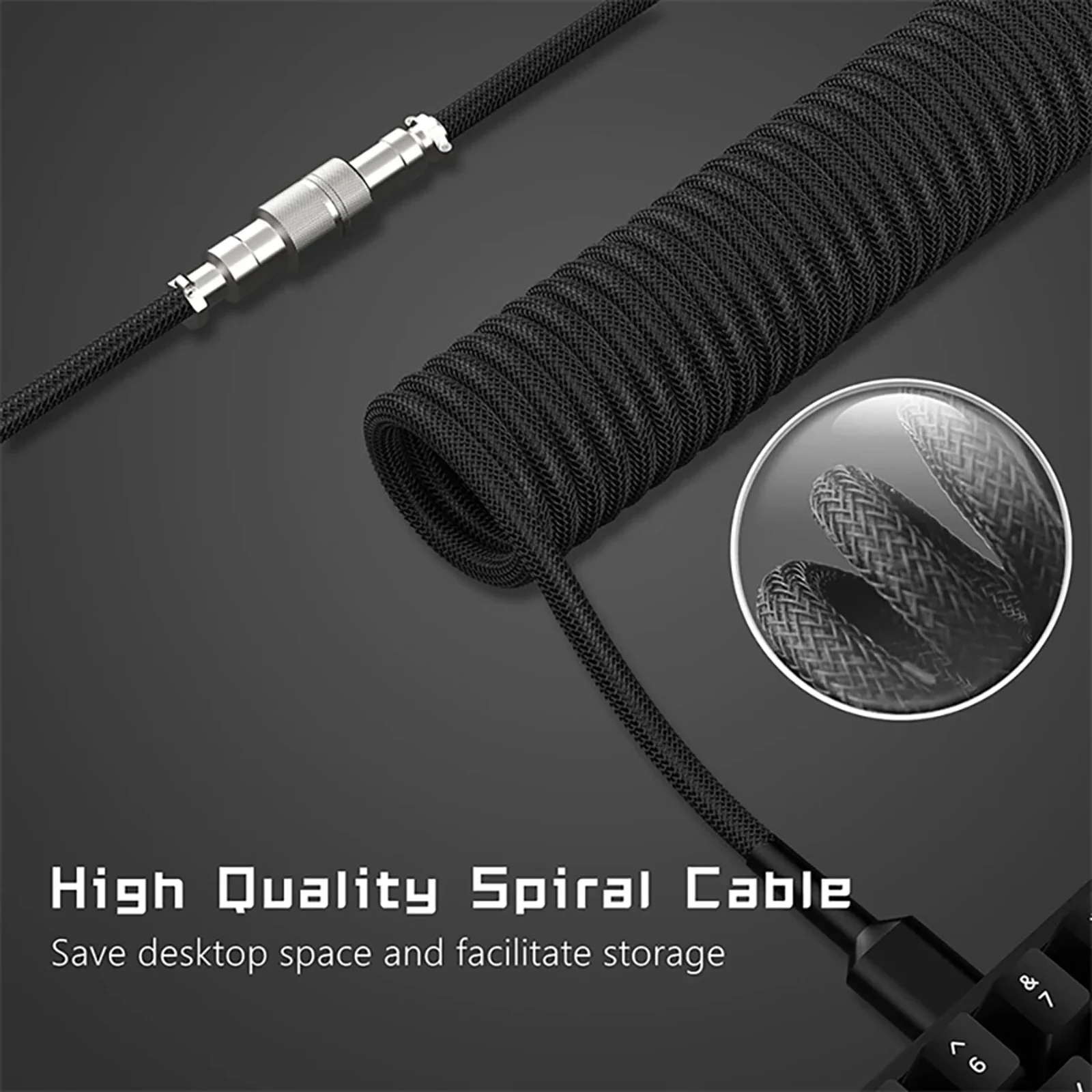 New Type C Coiled Cable USB Av - Coiled Usb Cable のレビューと価格