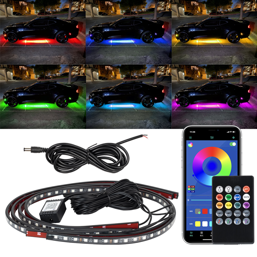 Car Underglow Flexible LED Str - Rgb Underglow Strip のレビューと価格