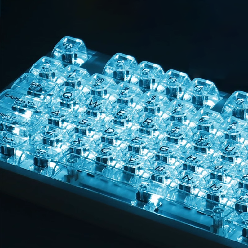 132 Keys Crystal Transparent K - Keyboard Gaming Transparent のレビューと価格