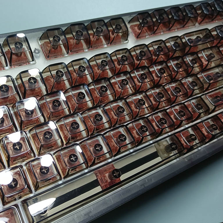 132 Keys Crystal Transparent K - Keyboard Gaming Transparent のレビューと価格