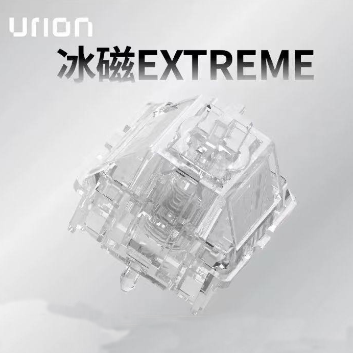 UR Ice Magnetic Extreme Switch - Keyboard Gaming Transparent のレビューと価格