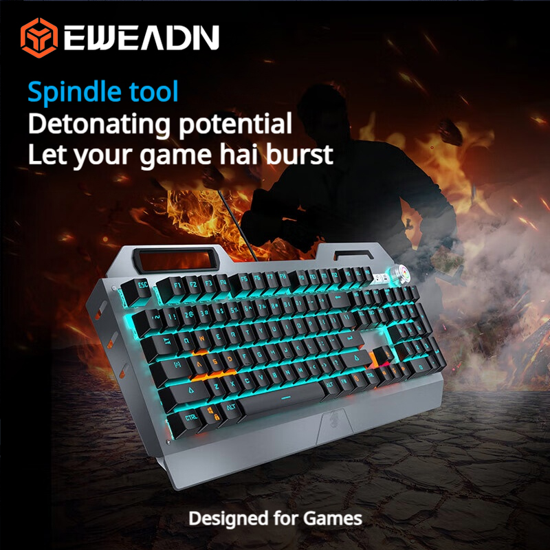 EWEADN TK900 Mechanical Keyboa - Keyboard Gaming Blue Switch のレビューと価格