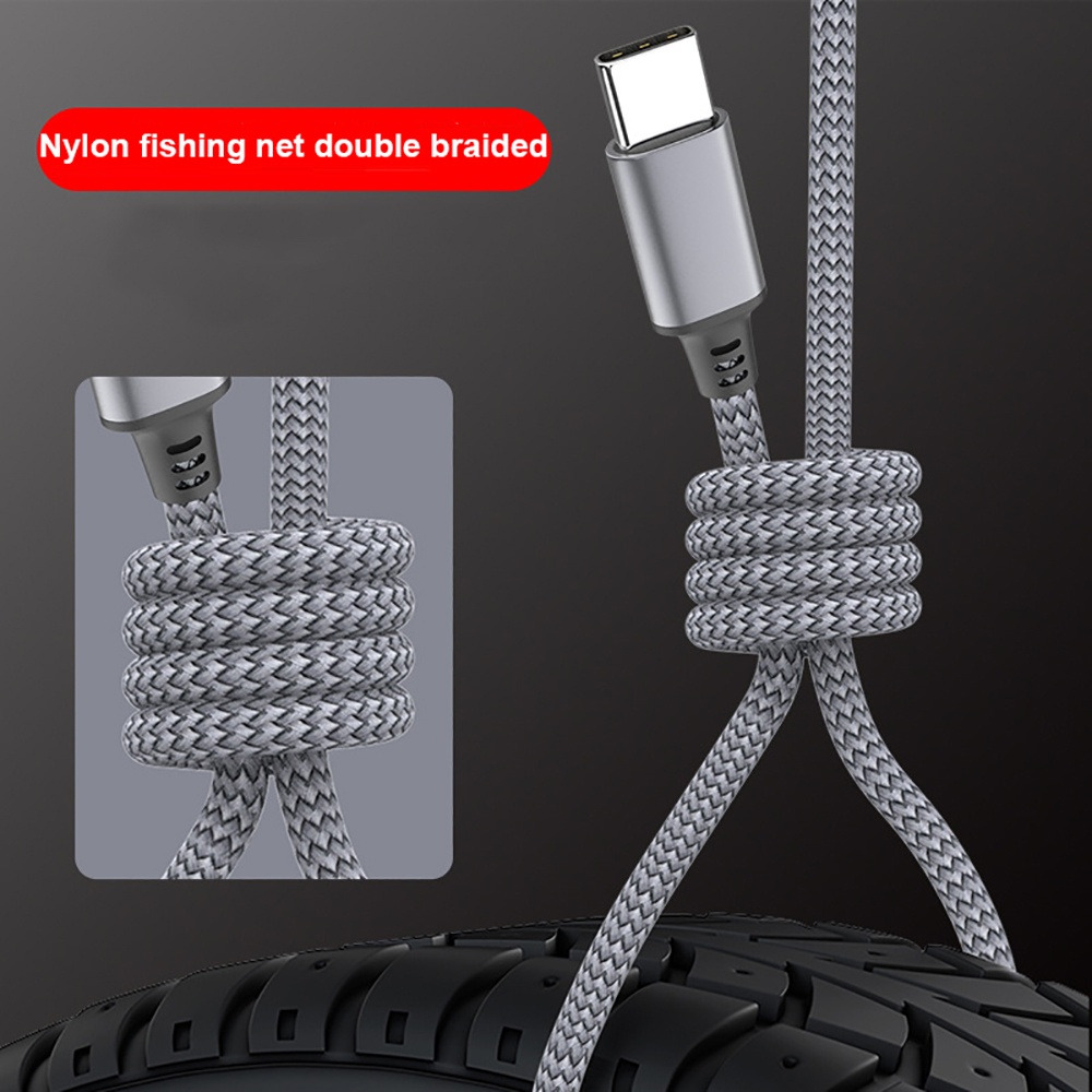 PD 60W 3A High Power Type-C To - Coiled Usb Cable のレビューと価格