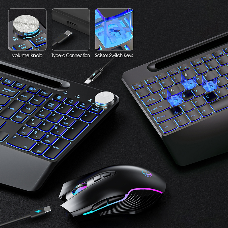 2.4G&Type-C Wireless Keyboard  - Gaming Keyboard And Mouse Combo のレビューと価格