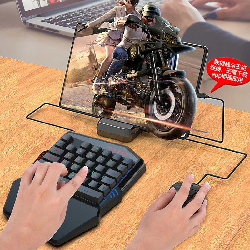 T-WOLF TF900 One Handed Keyboa - Gaming Keyboard Mobile のレビューと価格