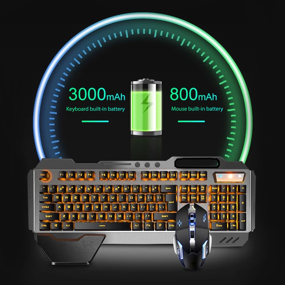 K680 Rechargeable 2.4G wireles - Gaming Keyboard Mini のレビューと価格