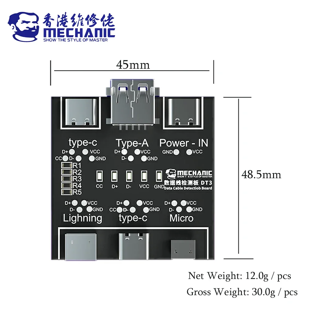MECHANIC DT3 Data Cable Detect - Mechanical Switch Tester のレビューと価格