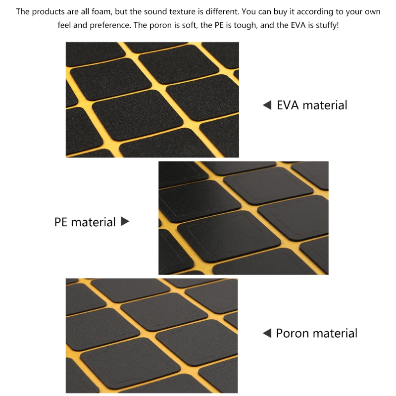 120PCS DIY Keyboard Inter-Axis - Foam Dampener Sheet のレビューと価格