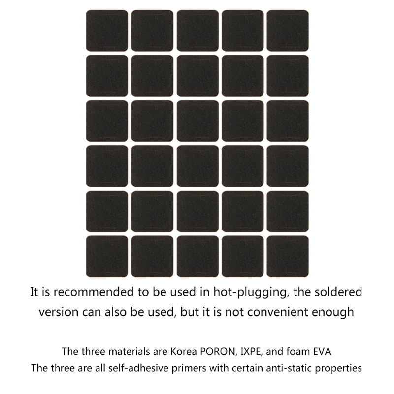 120PCS DIY Keyboard Inter-Axis - Foam Dampener Sheet のレビューと価格