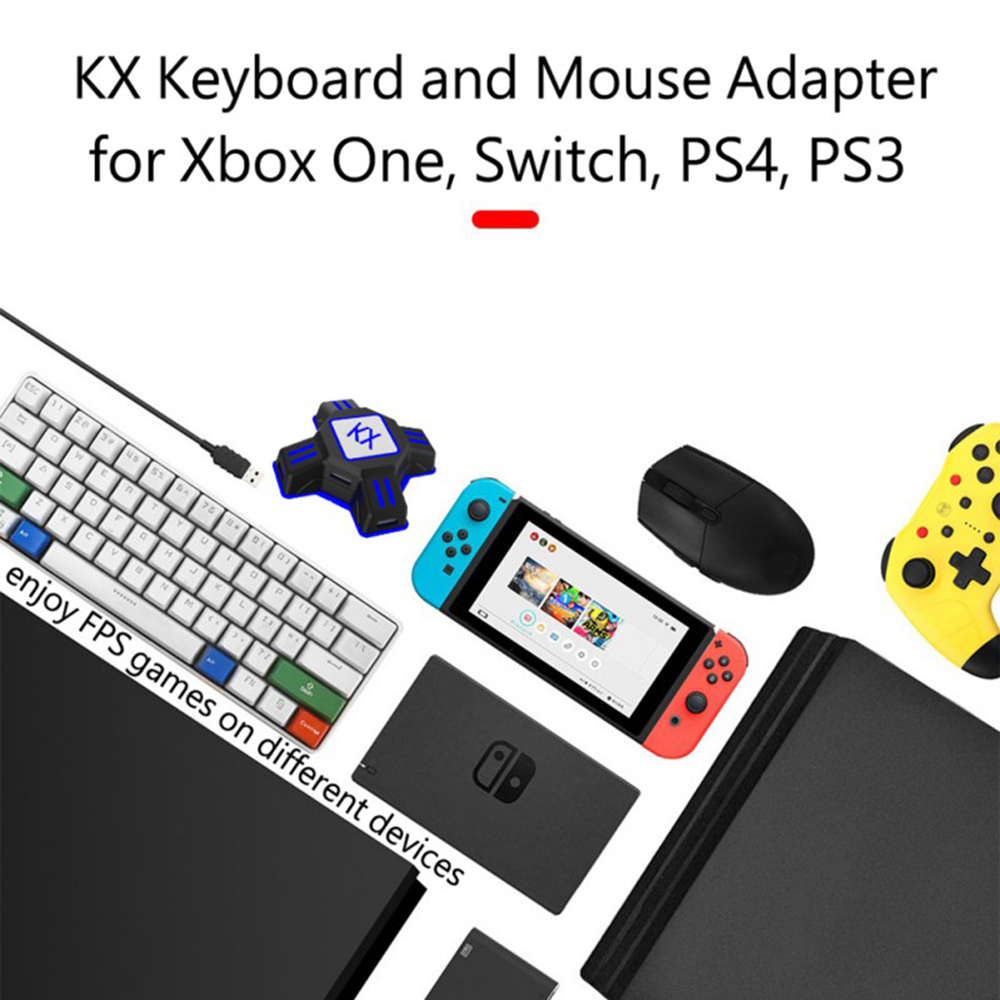 KX Adapter for PS4 Controller  - Gaming Keyboard And Mouse For Xbox のレビューと価格