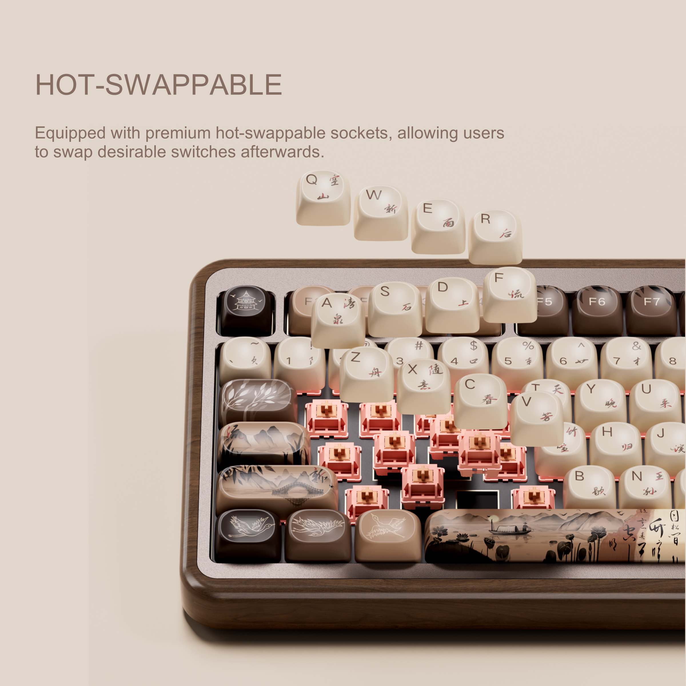 Akko MU02 75% Mountain Seclusi - Gaming Keyboard Bundle のレビューと価格