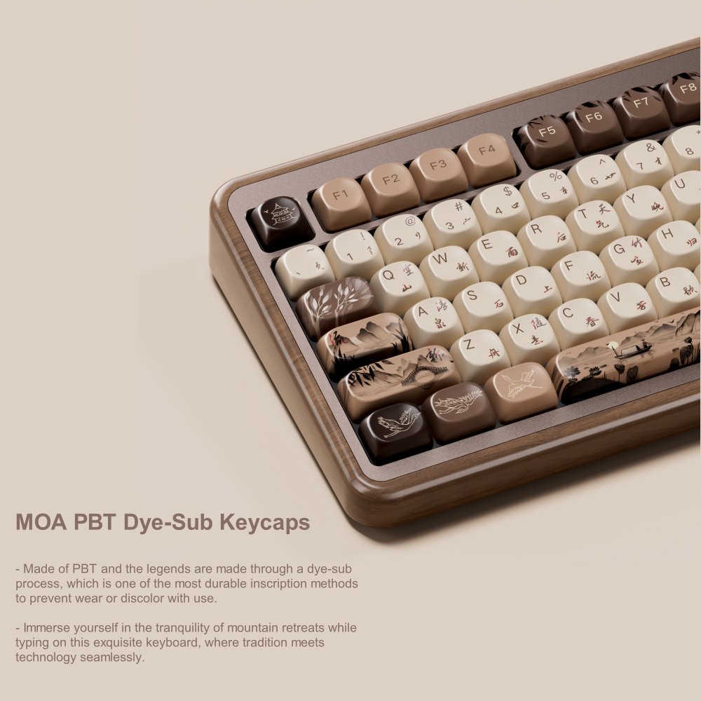 Akko MU02 75% Mountain Seclusi - Gaming Keyboard Bundle のレビューと価格