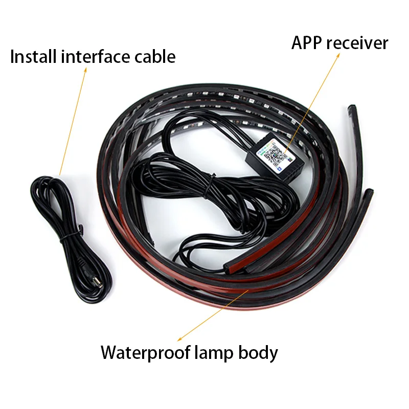 KIEND Car Flexible Underglow S - Rgb Underglow Strip のレビューと価格