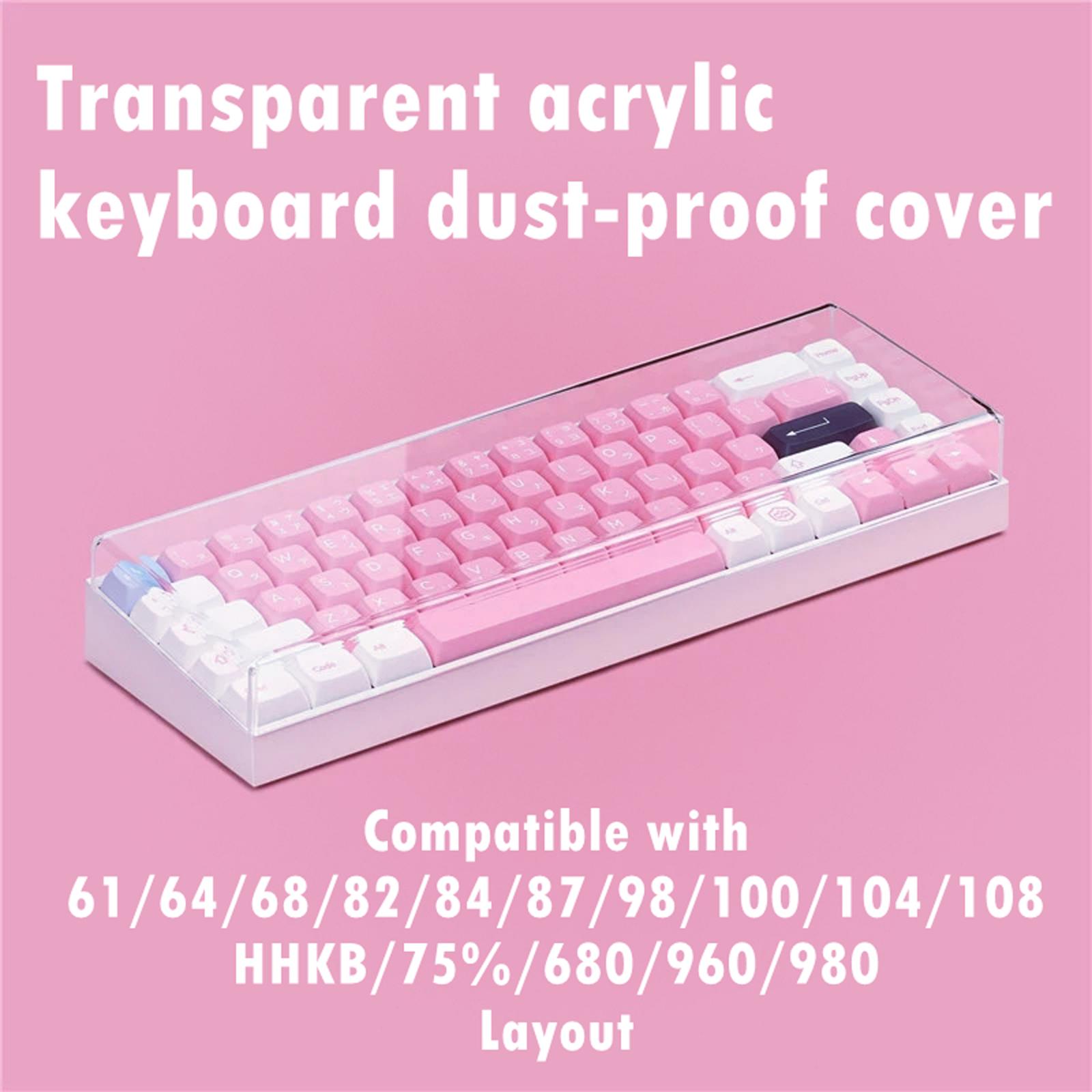 108 Keys Keyboard Dust Cover A - Keyboard Gaming Transparent のレビューと価格