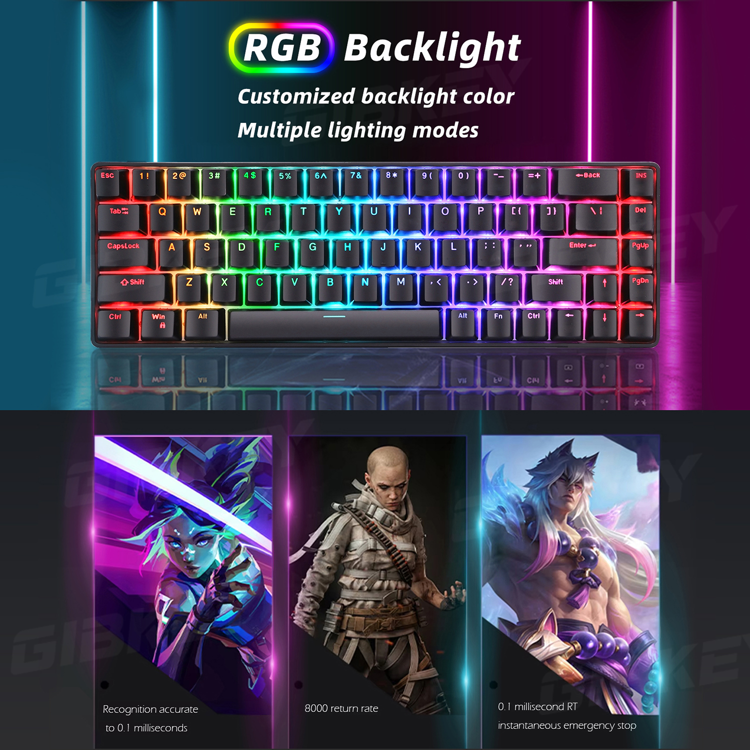 RGB Magnetic Axis Mechanical K - Gaming Keyboard Bundle のレビューと価格