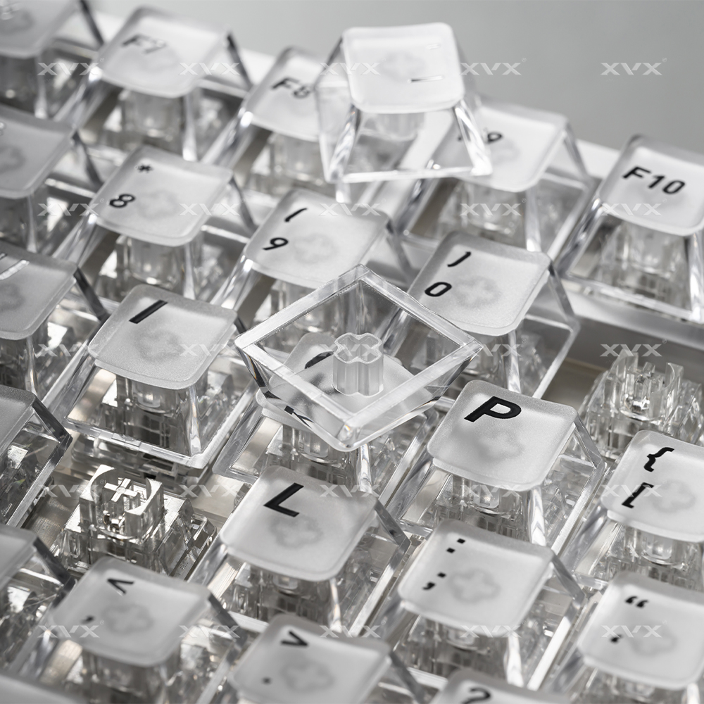 XVX Crystal Transparent Keycap - Keyboard Gaming Transparent のレビューと価格
