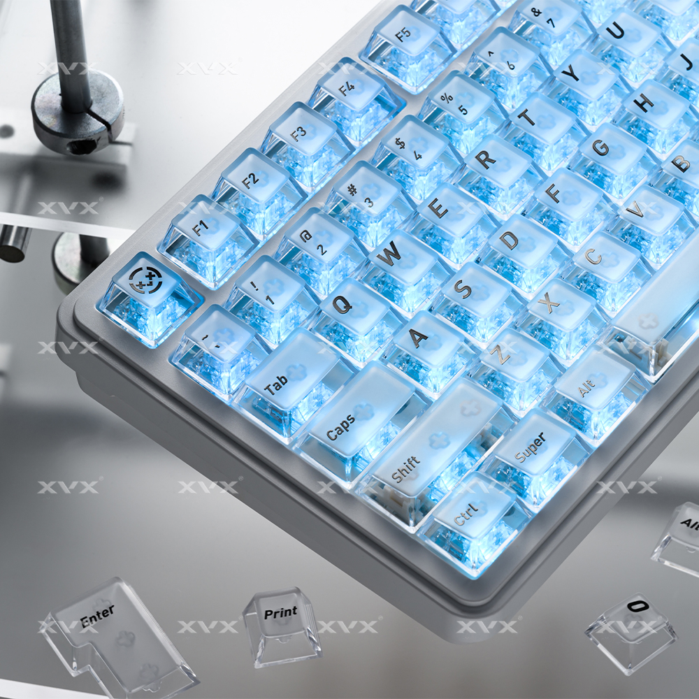 XVX Crystal Transparent Keycap - Keyboard Gaming Transparent のレビューと価格