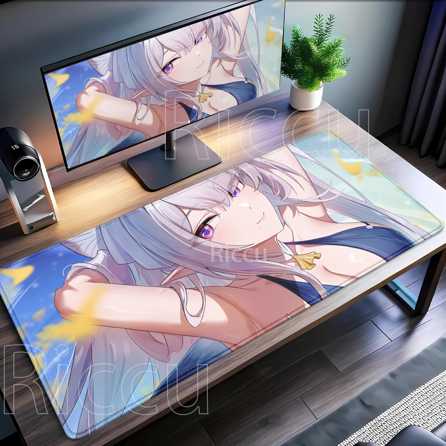 Larger Velina Airgid Zenless Z - Gaming Keyboard Typewriter のレビューと価格