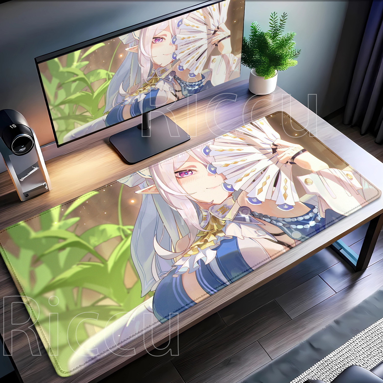 Larger Velina Airgid Zenless Z - Gaming Keyboard Typewriter のレビューと価格