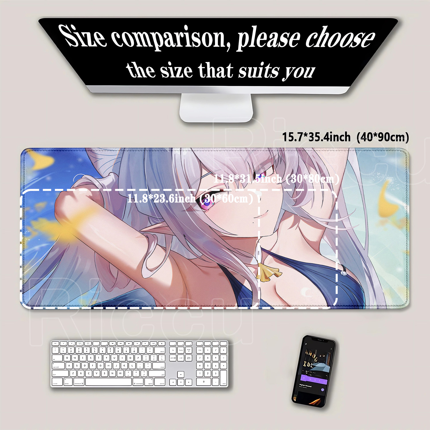 Larger Velina Airgid Zenless Z - Gaming Keyboard Typewriter のレビューと価格