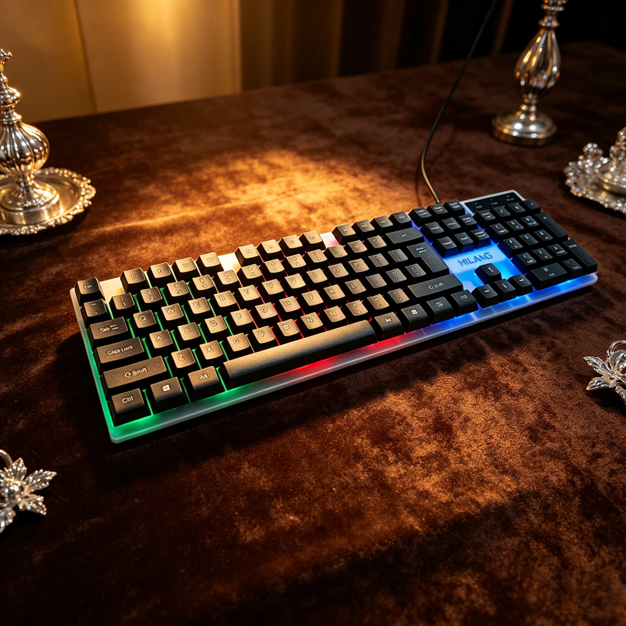 Wired RGB Backlit Keyboard Mou - Gaming Keyboard And Mouse Combo のレビューと価格