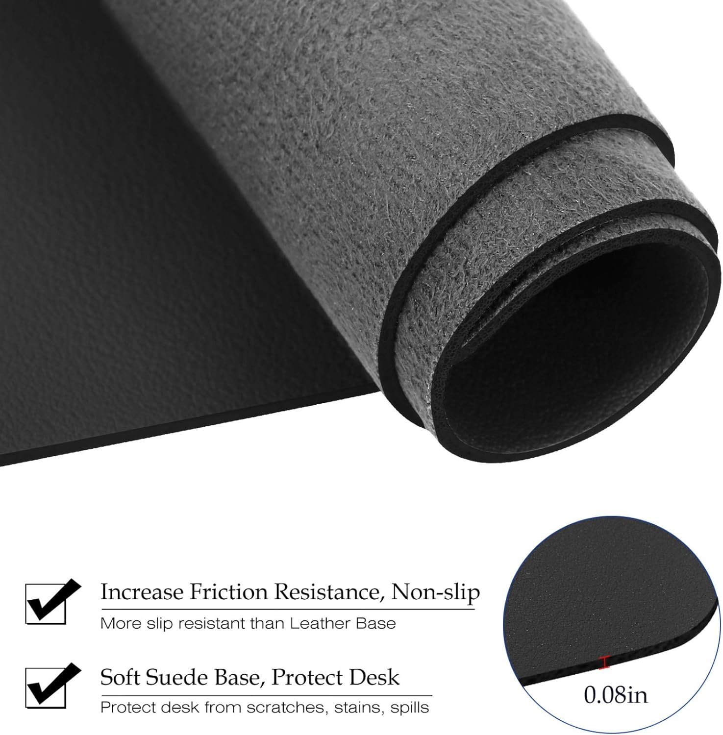 Large Size Leather Desk Pad,Of - Gaming Keyboard And Mouse のレビューと価格