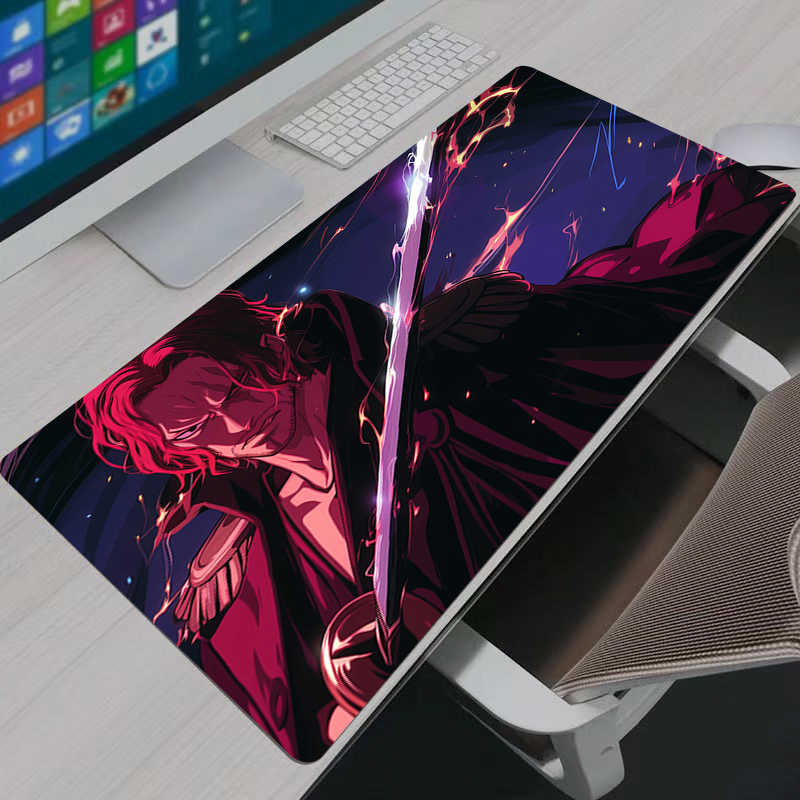 One Piece Shanks Mouse Pad Lar - Gaming Keyboard Easy To Clean のレビューと価格