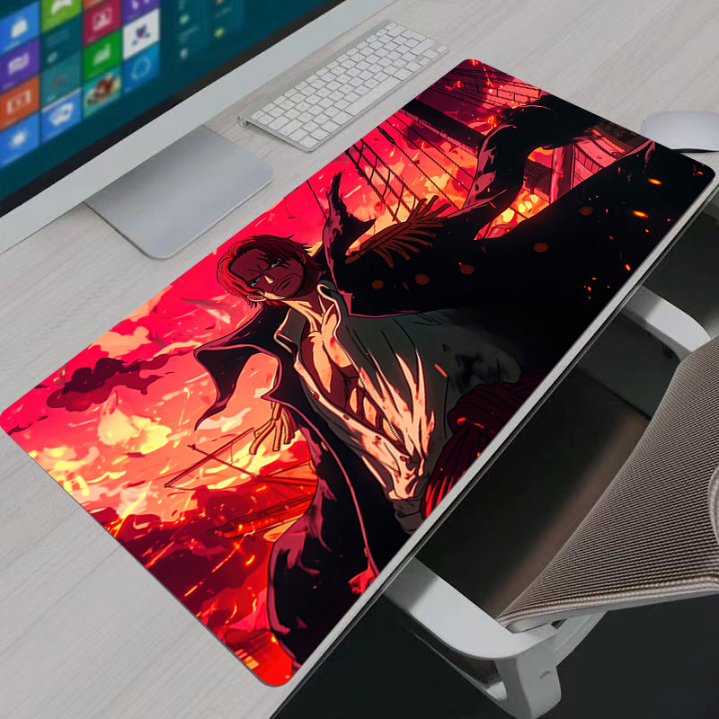 One Piece Shanks Mouse Pad Lar - Gaming Keyboard Easy To Clean のレビューと価格