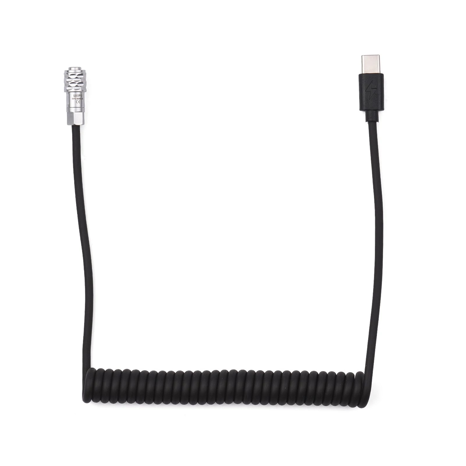 New PD 12V 3A USB Type C To 2  - Coiled Usb Cable のレビューと価格