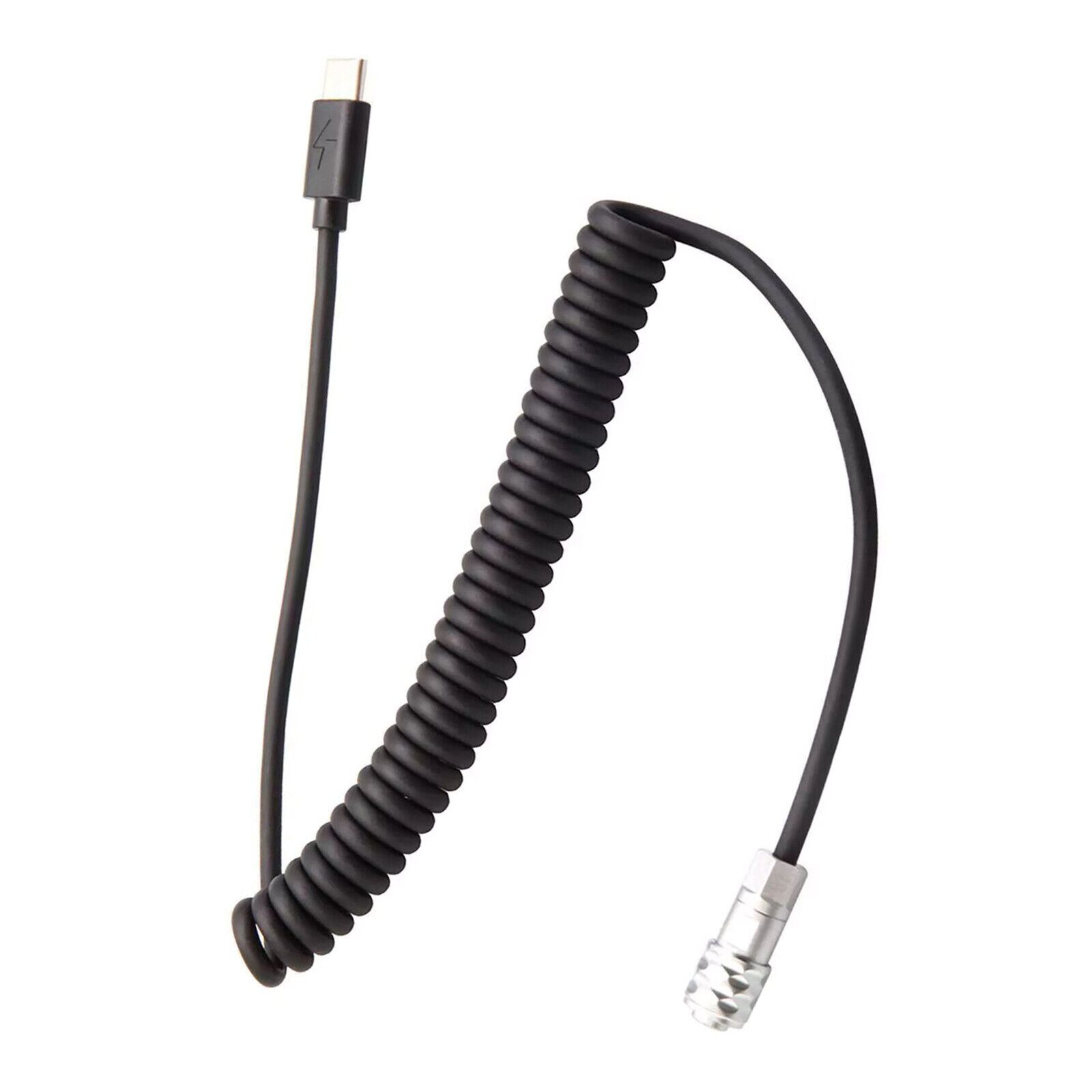 New PD 12V 3A USB Type C To 2  - Coiled Usb Cable のレビューと価格