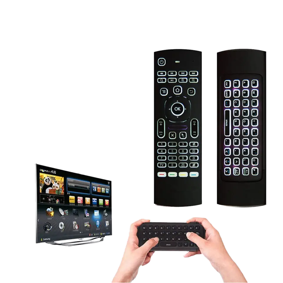2.4G LED Air Mouse Remote Univ - Gaming Keyboard And Mouse For Xbox のレビューと価格