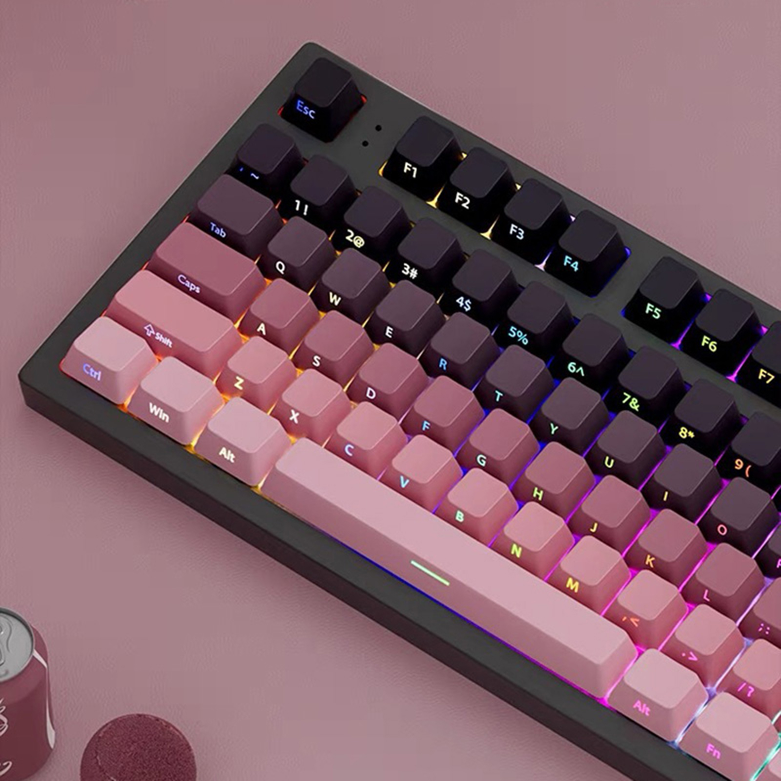 Gradient Keycaps Side Printed  - Gaming Keyboard Typewriter のレビューと価格