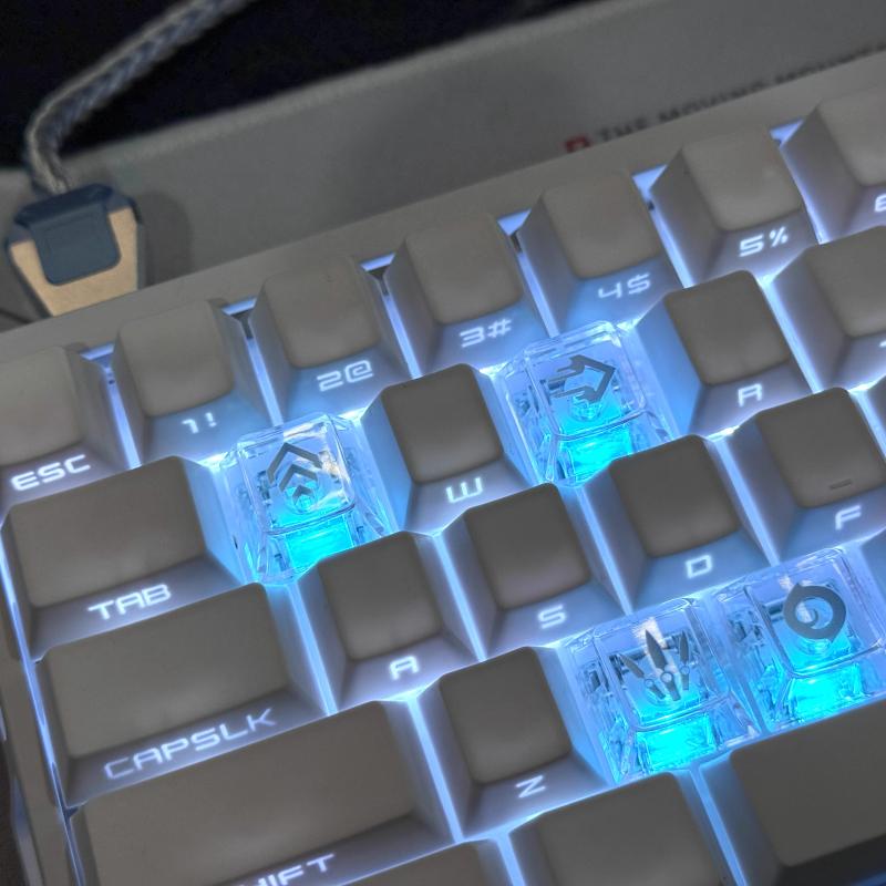 Valorant Skills Keycaps Mechan - Keyboard Gaming Transparent のレビューと価格