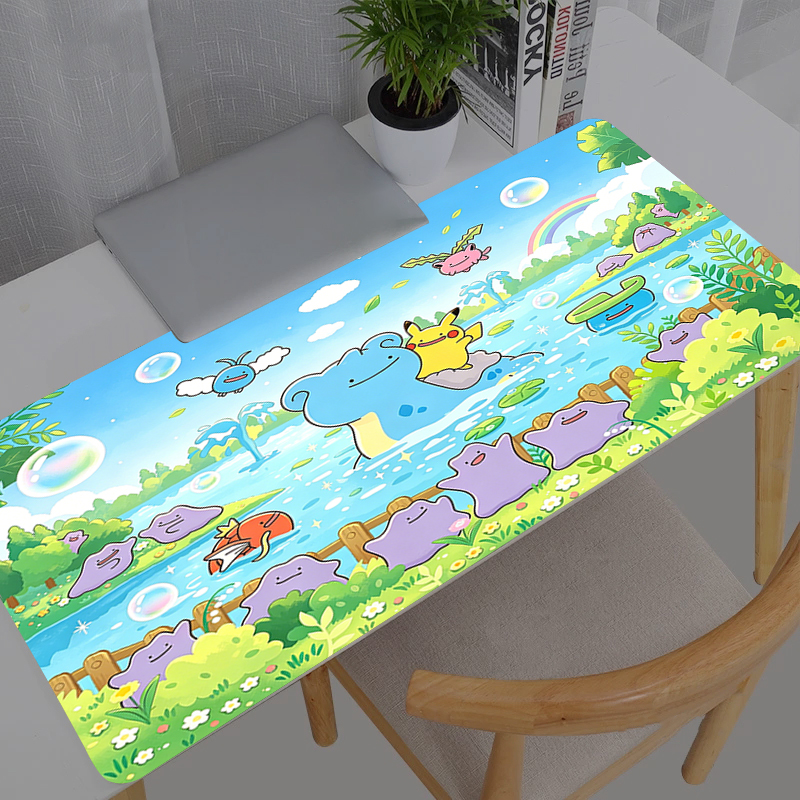 Mouse Pad Pokemon Pikachu Anim - Gaming Keyboard Easy To Clean のレビューと価格