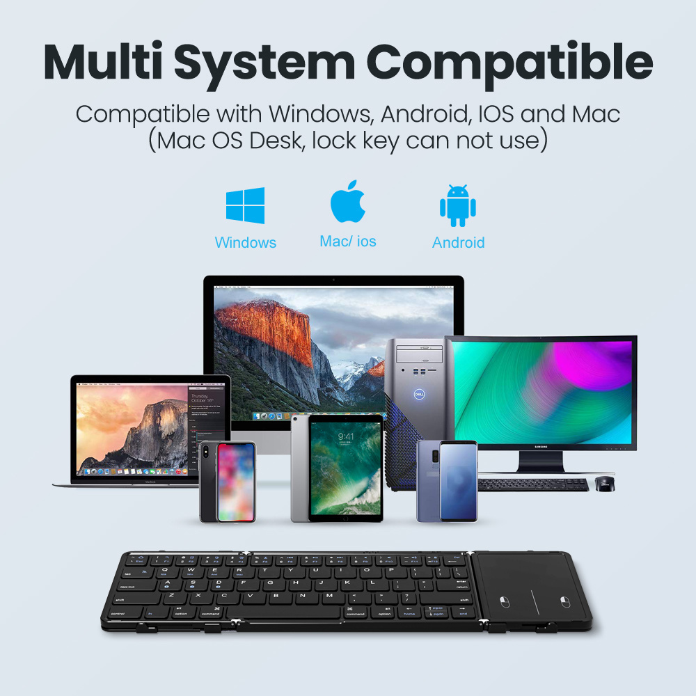 BOW Korea/Russia Wireless Fold - Gaming Keyboard No Number Pad のレビューと価格