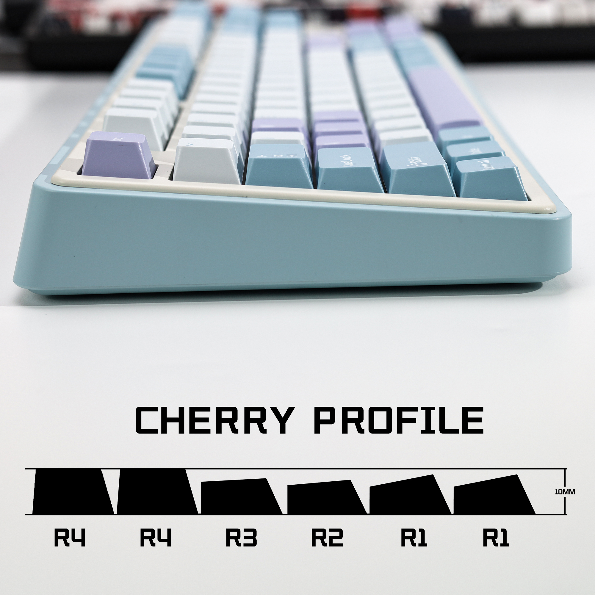 KBDiy Illusion Keycap Retro PB - Gaming Keyboard No Number Pad のレビューと価格