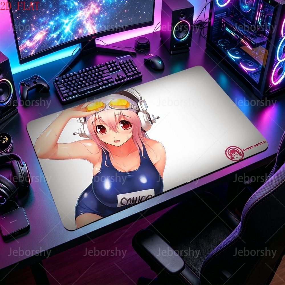 Waterproof Super Sonico Anime  - Gaming Keyboard Best のレビューと価格